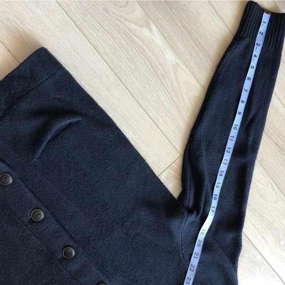 Abercrombie & Fitch Varsity Embroidered Cardigan in Navy Men’s Size M - Picture 12 of 12